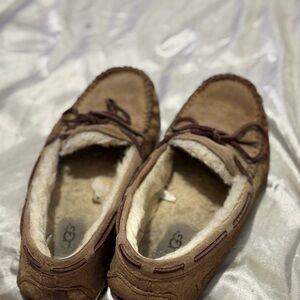 UGG Brown Moccasin Slippers